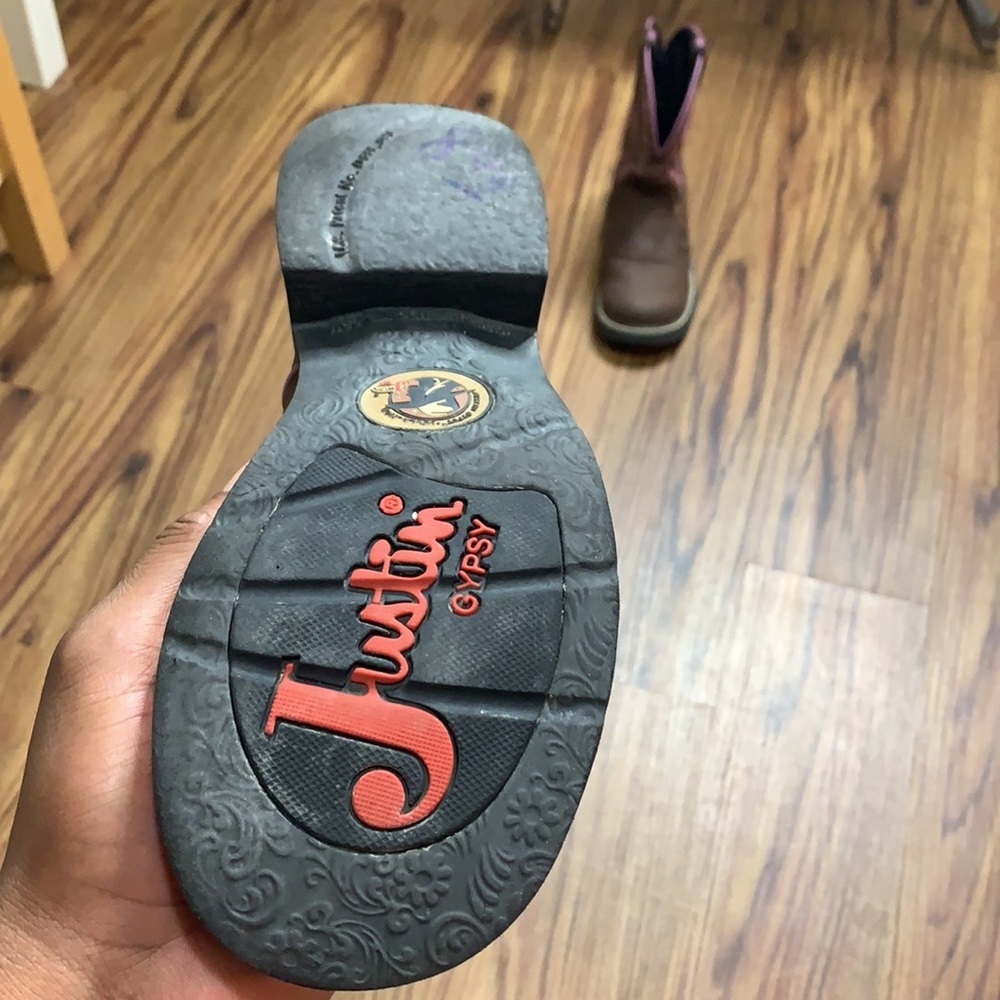 Justin Gypsy Western Boots (6.5B) - Picture 10 of 14